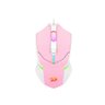 Mouse Gamer Redragon Centrophorus 2 Rosa Branco Rgb 7200dpi - 1