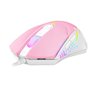 Mouse Gamer Redragon Centrophorus 2 Rosa Branco Rgb 7200dpi - 6