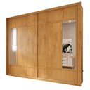 Ver imagem 4 de Guarda Roupa Paris Plus 2 Portas de Correr Peroba Off White Peroba - Móveis Europa