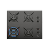 Fogão Cooktop 4q Fit Line Gás Tripla Chama Mesa Vidro Bivolt Fischer - 4