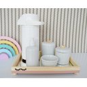 Ver imagem 1 de Kit Higiene Baby Pinus com Térmica Montessori - Faixa Rose