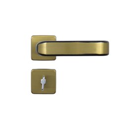 Fechadura para Porta de Banheiro com Roseta Firenze 40mm MGM - 5 Fechadura para Porta de Banheiro com Roseta Firenze 40mm MGM - 5