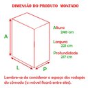 Ver imagem 4 de Dormitório de Casal Completo 1220 Branco