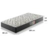 Colchão Solteiro Umaflex Espuma D33 Ouro 88cmx188cm - Branco - Preto - 2