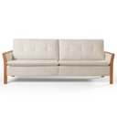 Ver imagem 7 de Sofá Living Fixo Flow 2m Molas Bonnel Espuma D28 - Bege