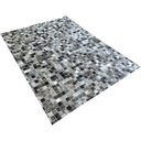 Ver imagem 2 de Tapete de couro cinza chumbo 1,50x2,00 sem borda peça 5x5cm