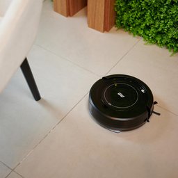Robô Aspirador WAP Robot W100 3 em 1 Varre Aspira e Passa Pano, Sensor Antiqueda e Colisão Bivolt Preto - 14