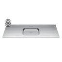 Ver imagem 6 de Balcão de Cozinha com Pia Inox 180cm Pérola Z34 Freijó Grafite Mpozenato