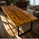 Ver imagem 3 de Bases Retangulares de Mesa Estilo Industrial 75x60cm Kit C/2un - Cobre