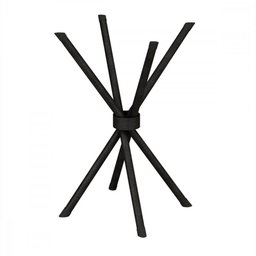 Base para Mesa de 75x75 Ipanema Martelado Grafite Teixeira - 1