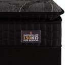 Ver imagem 7 de Cama Box com Baú Casal Preto + Colchão Casal D45 Espuma 138cm - Hellen