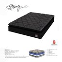 Ver imagem 2 de Cama Box com Baú Casal Preto + Colchão Casal D45 Espuma 138cm - Hellen