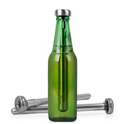 Kit 2 Bastão Resfriador Aço Inox Cerveja Gelada Garrafa Refr - 1