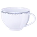 Ver imagem 7 de Aparelho de Jantar 16 Peças Azzura Porcelana Tramontina Azul Mesa Posta 4 Pessoas