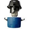 Aspirador de Água e Pó WAP GTW Bagless Alça Ergonômica 6L com Bocal de Sopro 1400W 220V Azul/Preto - 7