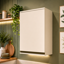 Ver imagem 2 de Armário Aéreo Cozinha Henn Connect 40cm 1 Porta MDF Suspenso Branco Organizador Modulado