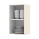 Ver imagem 2 de Armário Aéreo Cozinha Henn Connect 40cm 1 Porta MDF Suspenso Branco Organizador Modulado