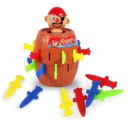 Jogo Brinquedo Infantil Barril Salta Pirata - 4 Jogo Brinquedo Infantil Barril Salta Pirata - 4