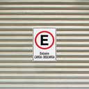 Ver imagem 3 de Combo 6 Placas De Sinalização Estacionamento Exclusivo Carga / Descarga 20x30 Acesso - P-1/1 F9e
