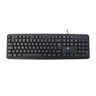 Teclado com Fio Slim Conexão USB Cabo de 150cm Resistente Água Preto Multilaser - TC065OUT [Reembala - 1