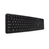 Teclado com Fio Slim Conexão USB Cabo de 150cm Resistente Água Preto Multilaser - TC065OUT [Reembala - 3
