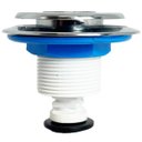 Ver imagem 4 de Botão Mecanismo Reparo de Acionamento Superior Caixa Acoplada Descarga Cromado 65mm | Valeplast