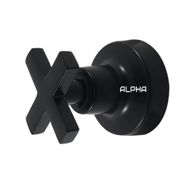 Acabamento Registro Preto Volante C-22 Abs ½, ¾ Padrão Deca - 4