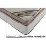 Cama Box Casal: Colchão Molas Ensacadas Herval MasterPocket Pallace Bambu + Base CRC Suede Clean(138 - 8