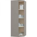 Ver imagem 1 de Módulo de Canto Oblíquo 1 Porta 4 Prateleiras Elegance