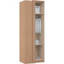 Ver imagem 2 de Guarda Roupa de Canto Reto 1 Porta Elegance 