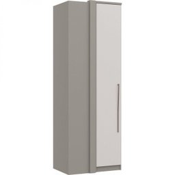 Guarda-Roupa de Canto Reto 1 Porta Elegance  - 1
