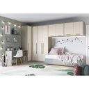 Ver imagem 2 de Guarda-Roupa de Canto Reto 1 Porta Elegance 