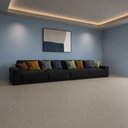 Ver imagem 1 de Piso Vinílico em Manta PVC 0,7mm Antiderrapante 4m² Liso Fosco Bege