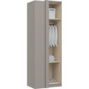 Ver imagem 2 de Guarda Roupa de Canto Reto 1 Porta Elegance 