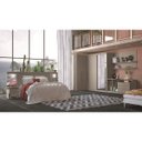 Ver imagem 3 de Guarda Roupa de Canto Reto 1 Porta Elegance 