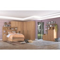 Módulo de Guarda Roupa 2 Portas 2 Gavetas Elegance  - 2