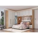 Ver imagem 3 de Módulo de Guarda Roupa 2 Portas 2 Gavetas Elegance