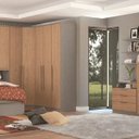 Ver imagem 3 de Módulo de Guarda Roupa 2 Portas 2 Gavetas com Cabideiro Elegance