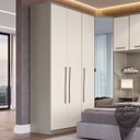 Ver imagem 3 de Módulo de Guarda-Roupa 2 Portas 2 Gavetas com Cabideiro Elegance