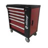 Carrinho para Ferramentas em Geral com 6 Gavetas - Vermelho - 5