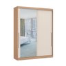 Módulo de Guarda Roupa 2 Portas 2 Gavetas Espelhado Elegance  - 1