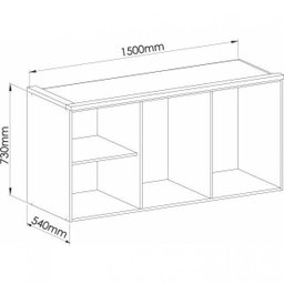 Ponte Modulada Casal 3 Portas Elegance  - 4