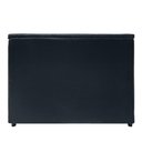 Ver imagem 6 de Puff Baú C- Botão Banqueta Suede Organizar Decorar 55cm Preto