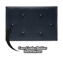 Ver imagem 7 de Puff Baú C- Botão Banqueta Suede Organizar Decorar 55cm Preto