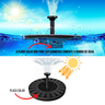 Mini Fonte Chafariz Solar De Água Flutuante Para Lago Piscina Banho De Pássaros Jardim Quintal Vasos - 5