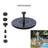 Mini Fonte Chafariz Solar De Água Flutuante Para Lago Piscina Banho De Pássaros Jardim Quintal Vasos - 3