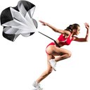 Ver imagem 3 de Paraquedas Funcional Exercicios Futebol Corrida Traçao Treino Resistencia Velocidade Esporte Treinam