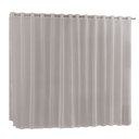 Ver imagem 3 de Cortina 3 Metros Voal Linho com Forro Varão 3x2,7m Cinza