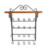 kit 2 suporte porta copos cozinha ferro madeira artesanato mineiro - 7