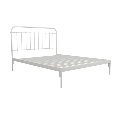 Cama de Ferro Patente Queen - Sem Peseira Icamas Branco